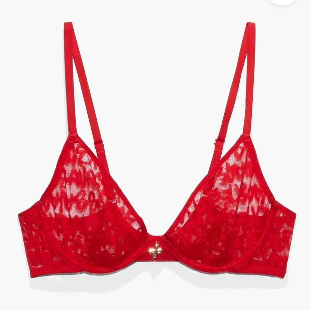 Savage X Fenty Unlined bra NWOT 40C
